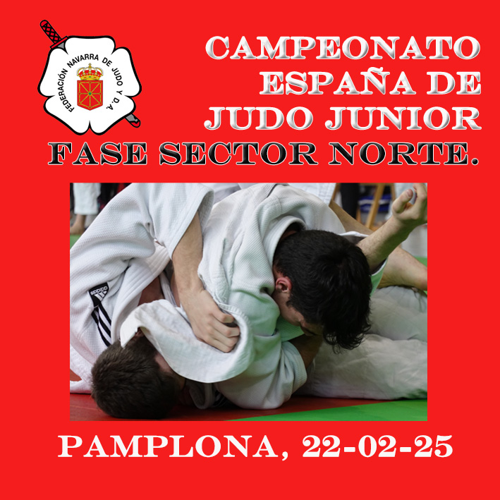 RESULTADOS Y FOTOS - FASE SECTOR NORTE CAMPEONATO ESPAÑA JUNIOR. Pamplona, 22-02-25